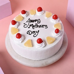 Delectable Happy Mothers Day Pineapple Cake to Alwaye