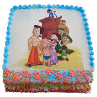 Marvelous Chota Bheem Chocolate Cake