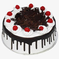 Yummy Eggless Black Forest Cake