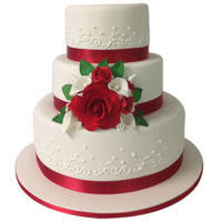 Yummy 3 Tier Wedding Cake