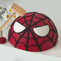 Delectable Spiderman Piñata Cake for Kids