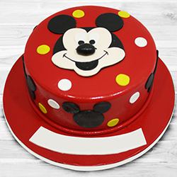 Tasty Kids Special Mickey Mouse Fondant Cake