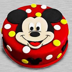 Sugar-Encrusted Mickey Mouse Special Cake for Kids