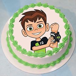 Delectable Ben 10 Cake for Youngster