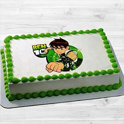 Delightful Kids Party Special Ben 10 Cake