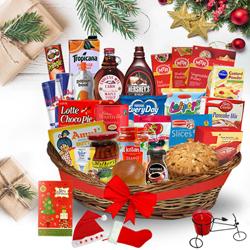 Elegant Christmas Brunch Basket<br> to Marmagao