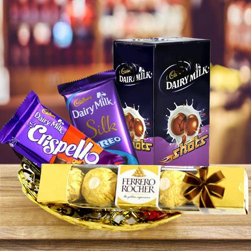 Classic Celebration Hamper of Chocolates to Sivaganga