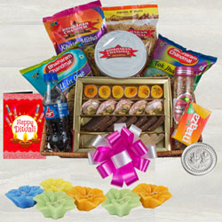 Marvelous Diwali Sweets N Savory Gift Hamper to Marmagao