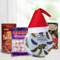 Tasty Cookies, Wafers N Marshmellos Combo for Christmas to Nipani