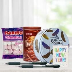 Tasty Cookies, Wafers N Marshmellos Combo for New Year
