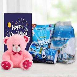 Amazing Chocolates N Soft Toy for Kids