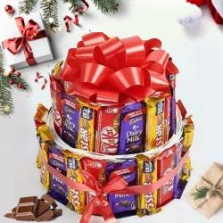 Delicious Choco Arrangement for XMas to Alwaye