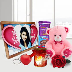 Delicious Handmade Chocolates n Candle with Magnetic Heart