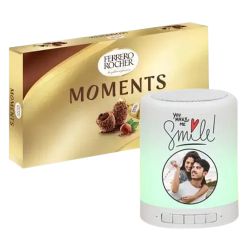 Remarkable Personalized Photo Bluetooth Speaker n Ferrero Rocher to India