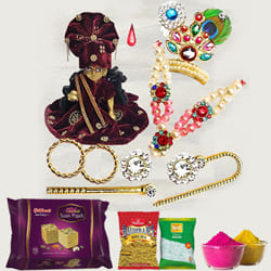 Exclusive Laddu Gopal Accessories with Assortments Gift Combo