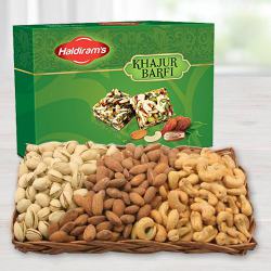 Tasty Haldiram Sweets n Salty Dry Fruits for Diwali