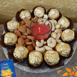 Exciting Diwali Gift of Chocolates with Dry Fruits to Nipani