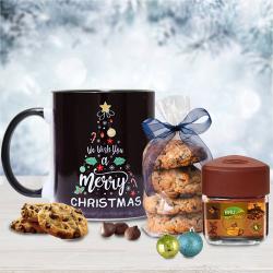 Finest Xmas Coffee Hamper with Choco Chip Cookie