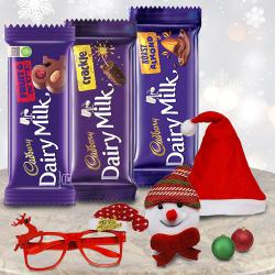 Soothing Xmas Gift for Kids of Cadbury Chocolates n Accessories