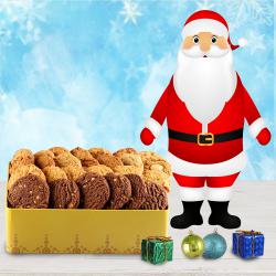 Amazing Cookie Extravaganza with Standing Santa Soft-Toy