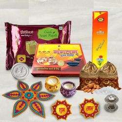 Alluring Diwali Decor Essential with Dry Fruits n Sweets