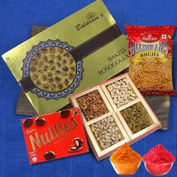 Delicious Balaram Mullick Sweets n Dry Fruits with Snacks