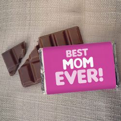 Delicious Cadbury Dairy Milk with Best Mom Ever Personalized Message to Rourkela