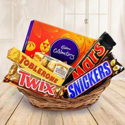 Tasty assorted chocolates gift hamper to Sivaganga