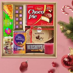 Delicious Merry Christmas Treats Gift Tray to Lakshadweep