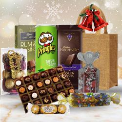 Holiday Bliss X-Mas Gourmet Gift Tray to Sivaganga