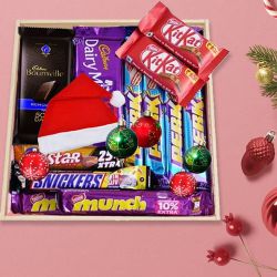 Sure to Rock Xmas Choco Munch Box to Alwaye