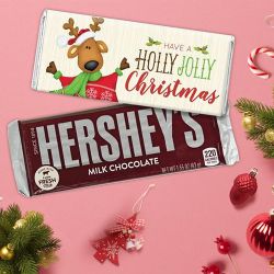 Merriest Holly Jolly Christmas Kisses Choco Bar