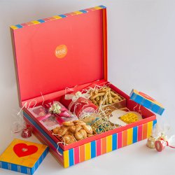 Red Valentines Treasure Love Box to Lakshadweep
