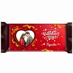Breathtaking Valentines Day Special Personalized Cadbury Chocolate