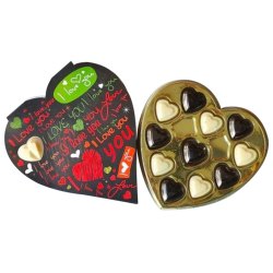 Special Valentine Heart Chocolate Box to Lakshadweep