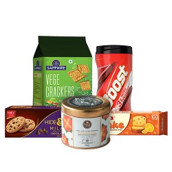 Amazing Combo Hamper of Moringa Tea with Cookies N Treats