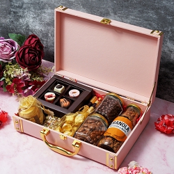 Delectable Trunk of Choco Treats for Mom to Andaman and Nicobar Islands