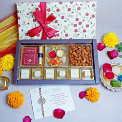 Fancy Rakhi N Chocolaty Escapade