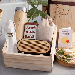 Personalized Bamboo Flask & Gifts on Rakhi