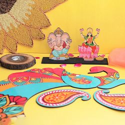 Ganesh Laxmi Diwali Bliss Set to Nipani