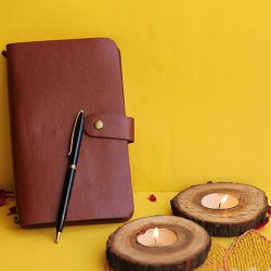 Travel Journal N Candle Duo