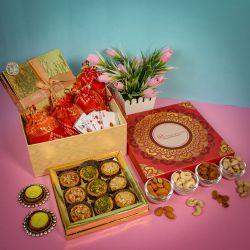 Diwali Gifts  Nuts, Sweets  N  Candles to Irinjalakuda