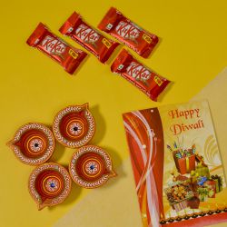 Dazzling Diyas N Diwali Delights Box to Lakshadweep