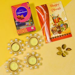 Gleaming Diwali Chocolate Delights Gift Box to India