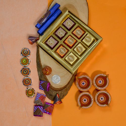 Gleaming Diwali Celebrations Gift Hamper to Marmagao