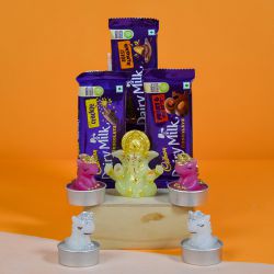 Luscious Chocolaty Diwali Hamper to Alwaye