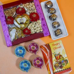 Irresistible Choco Nutty Treats Hamper to India