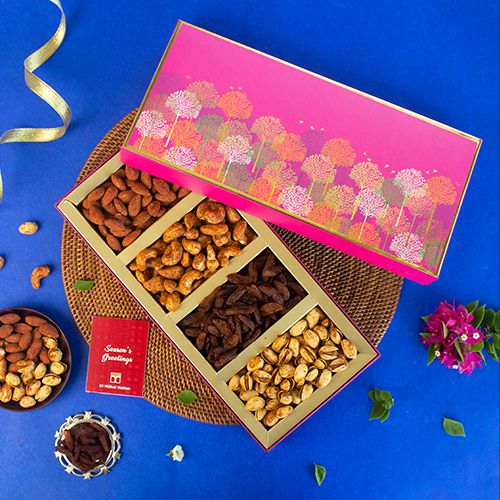 Deluxe Nut Assortment Gift Box to Marmagao