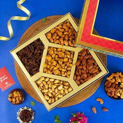 Spicy Nut Medley Gift Box to India