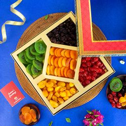 The Tropical Delight Dried Fruit Assortment Box to Punalur